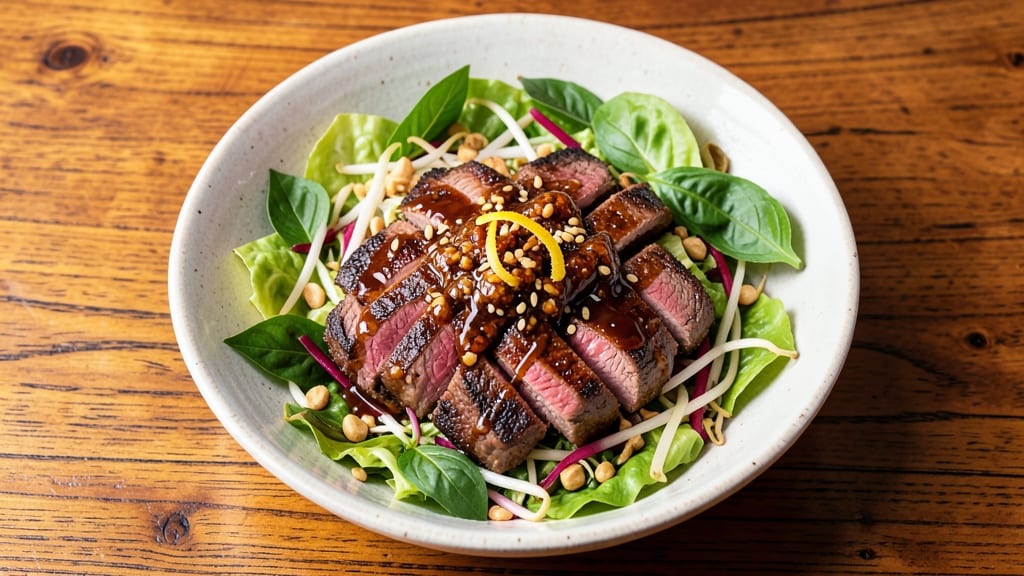 Authentic Thai Steak Salad Recipe: Tangy Lime and Chili-Laced Bite