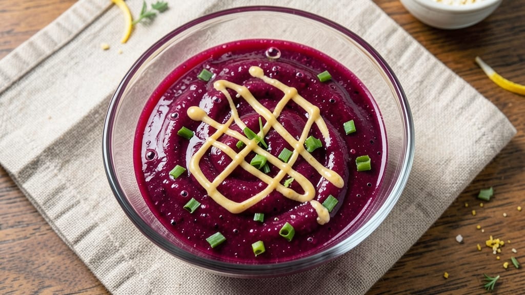 Beet Juice Salad Dressing Recipe: Earthy Vibrancy With Crisp Celery Crowns