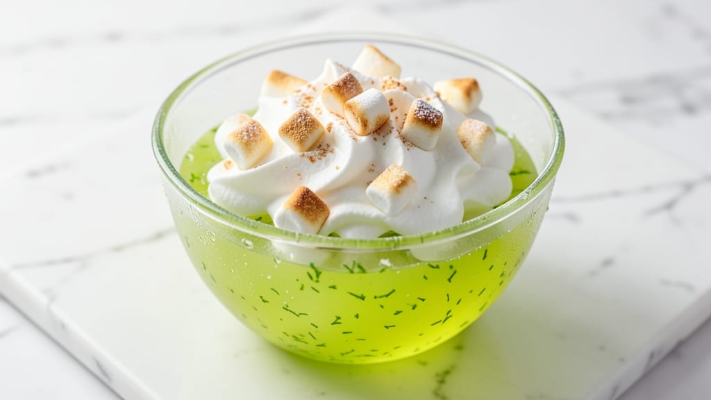 Lime Jello Salad Recipe with Marshmallows: Citrusy Twist on Classic Dessert-Salad