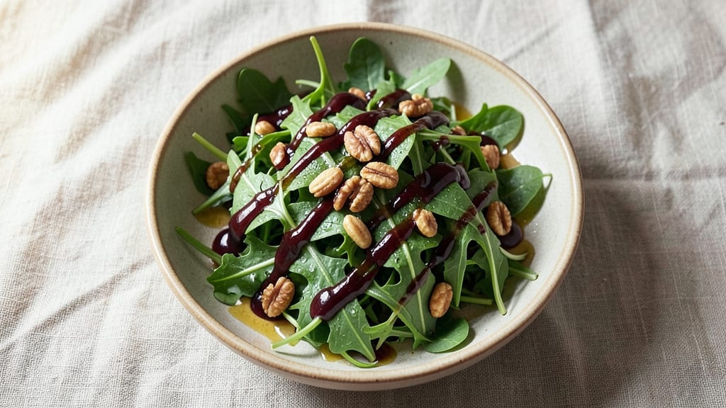 Best Arugula Salad Recipe With Balsamic: Peppery Greens and Sweet-Tart Vinaigrette Balance