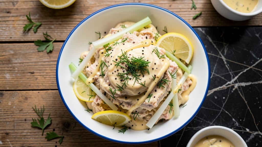Blimpie Tuna Salad Recipe: Crunchy Celery Crowns and Dill-Packed Freshness