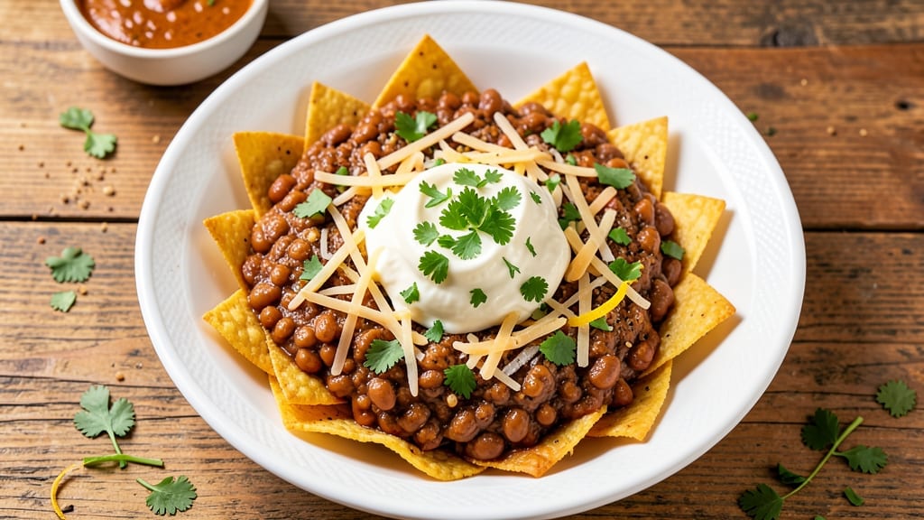 Bandera Salad Recipe: Crispy Tortilla Strips Over Tangy Creamy Dressing