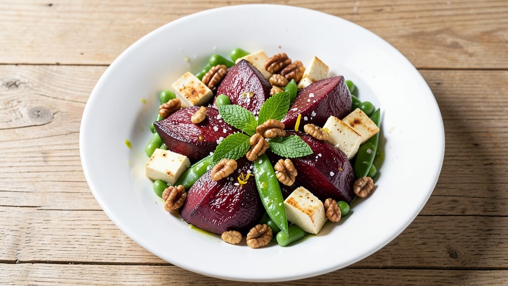 Beet and Pea Salad Recipe: Earthy-Sweet Crunch with Citrus Zing