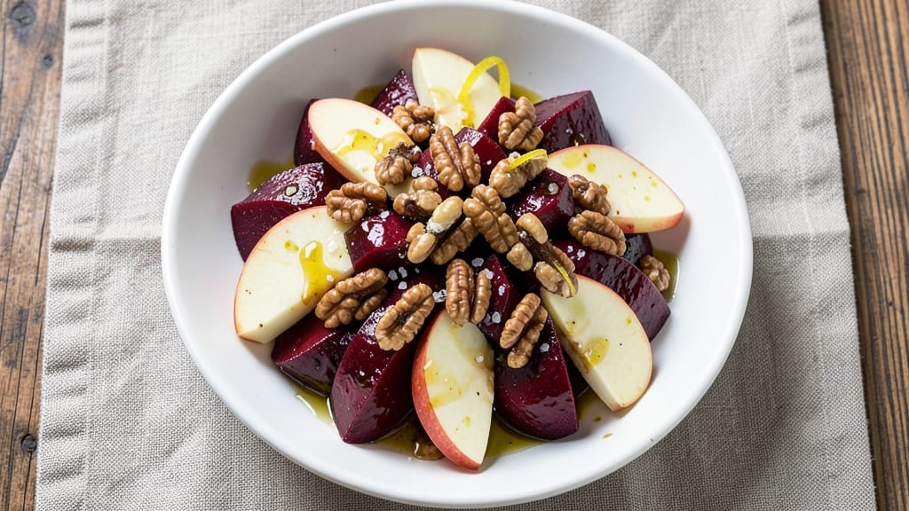 Beet Apple Walnut Salad Recipe: Earthy Sweetness with Crunchy Nutty Bite