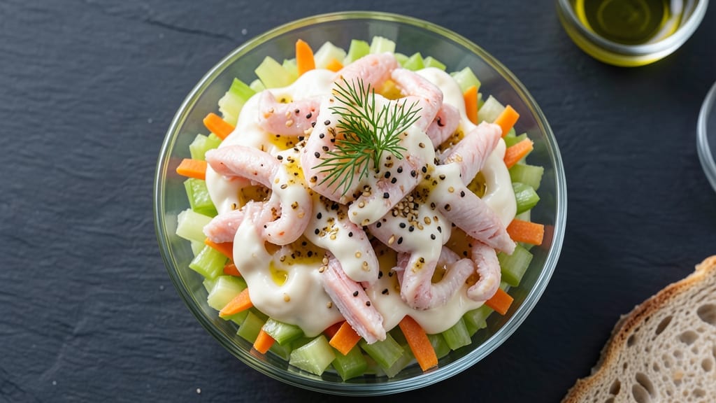 Best Imitation Crab Salad Recipe Pioneer Woman: Celery Crown Crunch Meets Tangy Mayo Magic