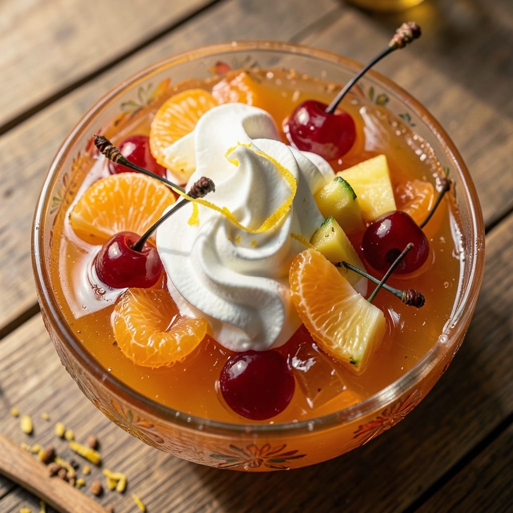 Ambrosia Salad Recipe With Jello And Cool Whip: Layered Creamy Crunch That Never Gets Soggy