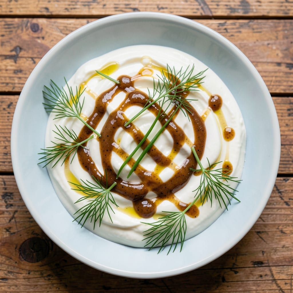 American Salad Dressing Recipe: Thick-On-The-Bowl Yogurt Base