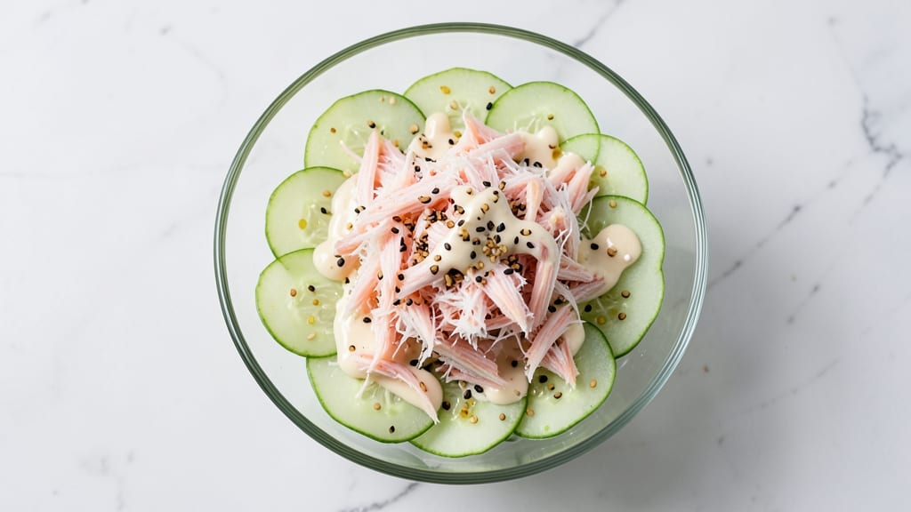 Cucumber Imitation Crab Salad Recipe: TikTok Viral Crunch-Meets-Creamy Bliss