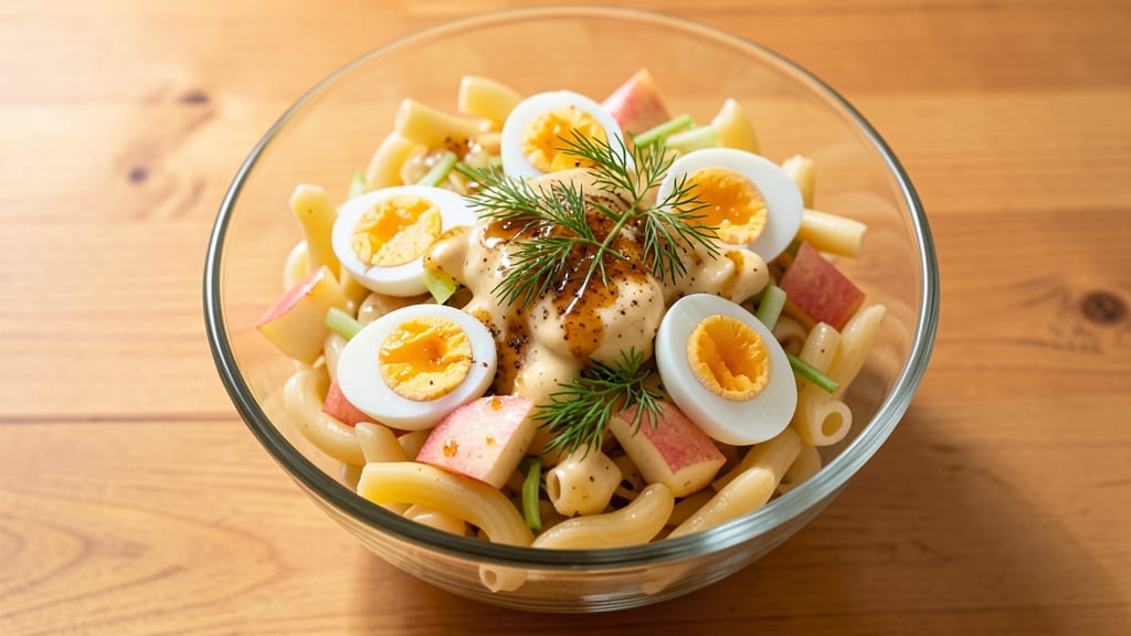 Macaroni Salad Recipe With Apple Cider Vinegar: Bright Tang and Crisp Celery Crowns