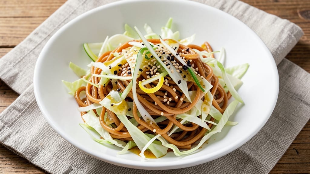 Japanese Cabbage Salad Recipe with Ramen Noodles: Crunchy Noodle Twist for Leftovers