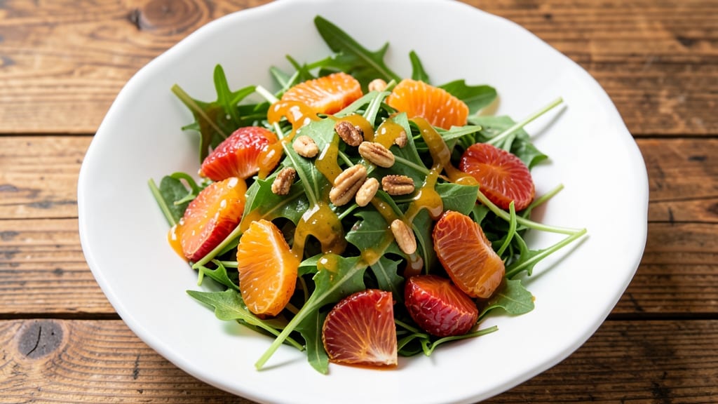 Arugula and Orange Salad Recipe: Bright Citrus and Peppery Greens Harmony