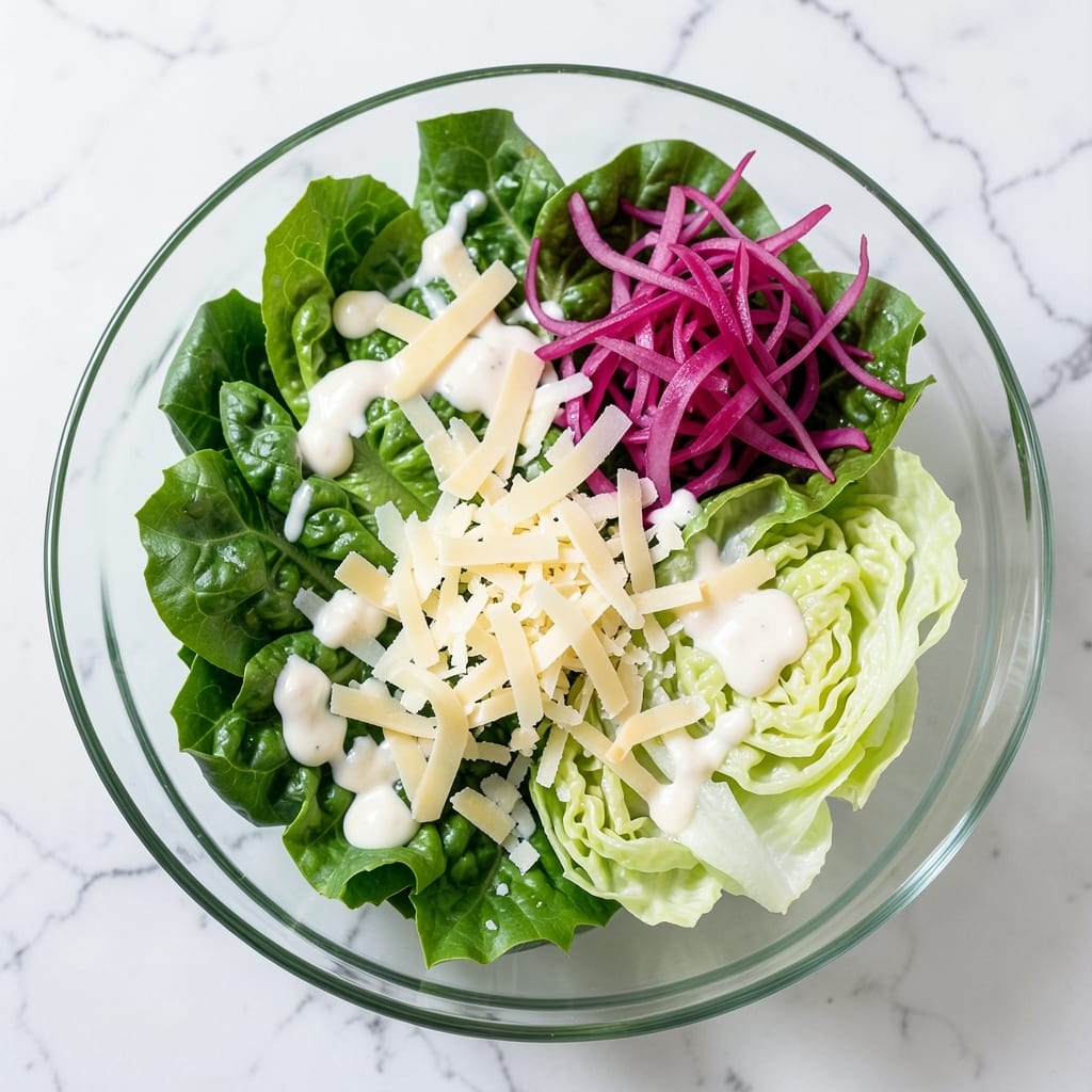 Alexis' Chopped Salad Recipe: Layered Creamy Crunch With Warm Cheddar