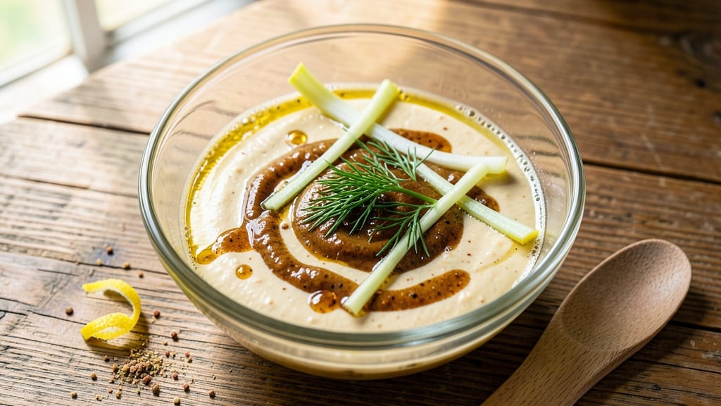Greek Salad Dressing Recipe With Dijon Mustard: Zesty Lemon-Dill Tang With Crunchy Celery Crowns