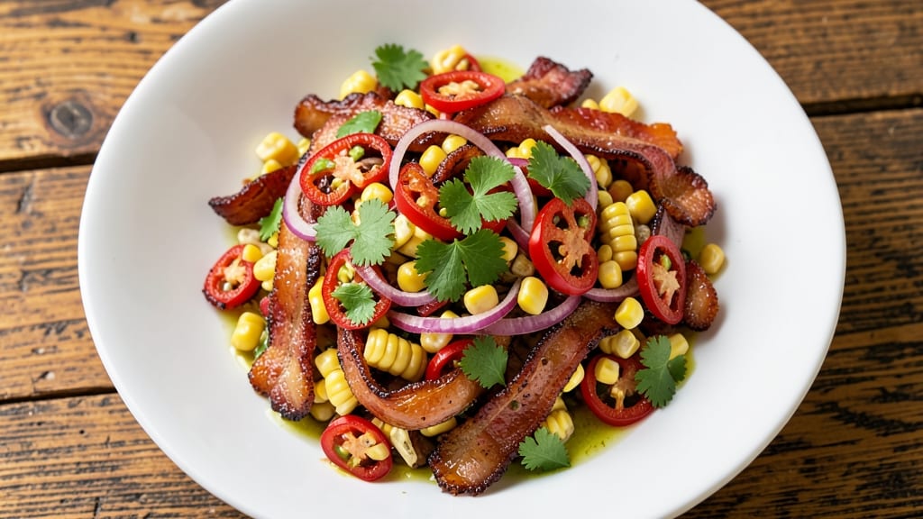 Bacon Jalapeño Corn Salad Recipe: Smoky Heat and Crunchy Texture Fusion