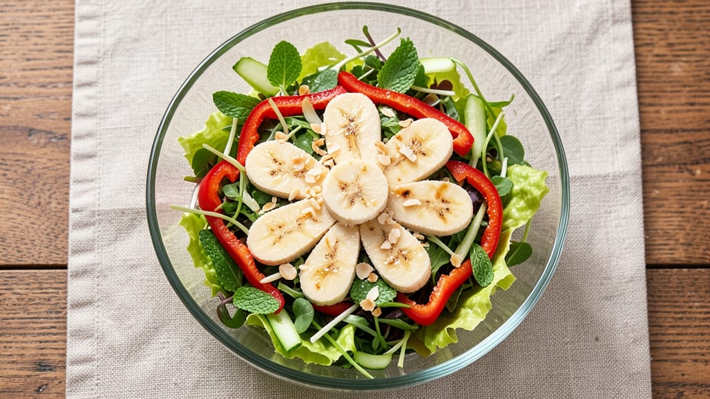 Banana Heart Salad Recipe: Tropical Crunch Meets Creamy Citrus Bliss