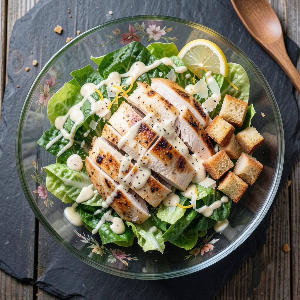 5-Star Caesar Salad Recipe: Crispy Croutons and Parmesan Shaved to Perfection