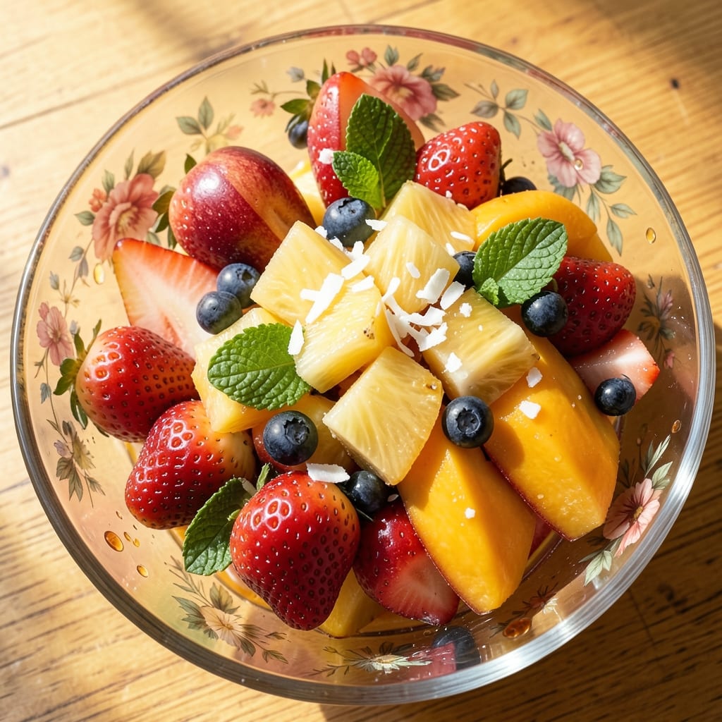 Amazing Fruit Salad Recipe: Tropical Brightness Without Browning
