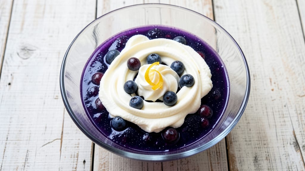Blueberry Jello Salad With Cream Cheese Recipe: Nostalgic Crunch-Meets-Creamy Layers