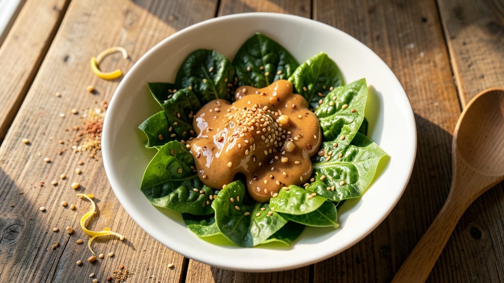 Asian Romaine Lettuce Salad Recipe: Crispy Sesame-Garlic Crunch With Tangy Peanut Dressing