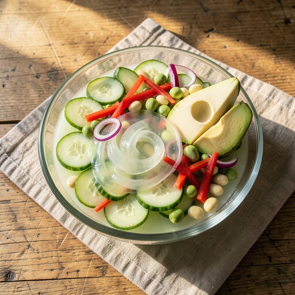 Aloe Vera Salad Recipe: Soothing Gel and Crunchy Veggie Harmony
