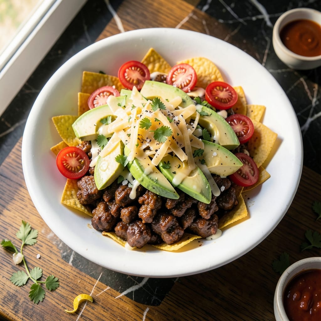 Amazing Taco Salad Recipe: Crispy Shells and Smoky Chipotle Heat