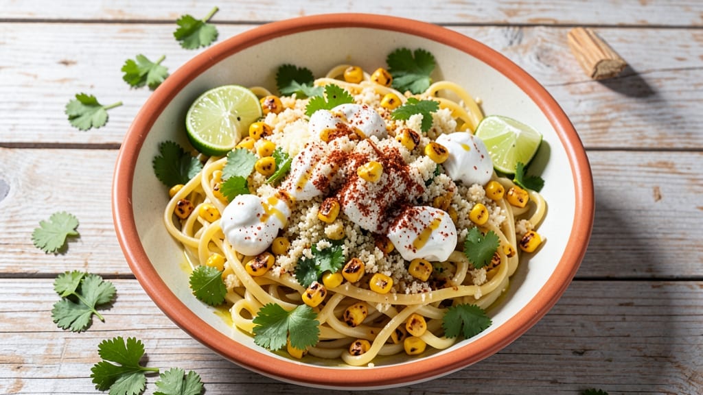Authentic Mexican Street Corn Pasta Salad Recipe: Smoky Char and Creamy Cotija Twist