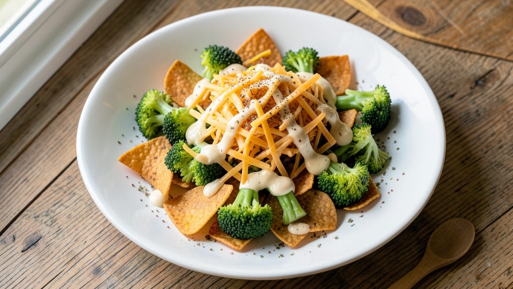 Broccoli Salad Recipe Cookie and Kate: Crispy Tortilla Bites with Creamy Ranch Zing