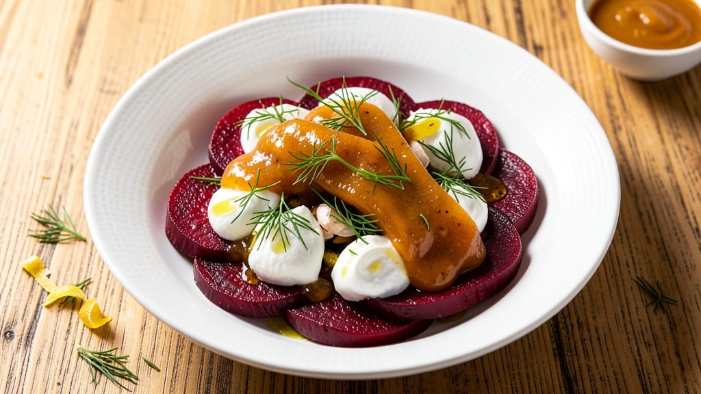 Beetroot and Chutney Salad Recipe South Africa: Bold Sweet-Tart Crunch With Herbed Yogurt Dressing