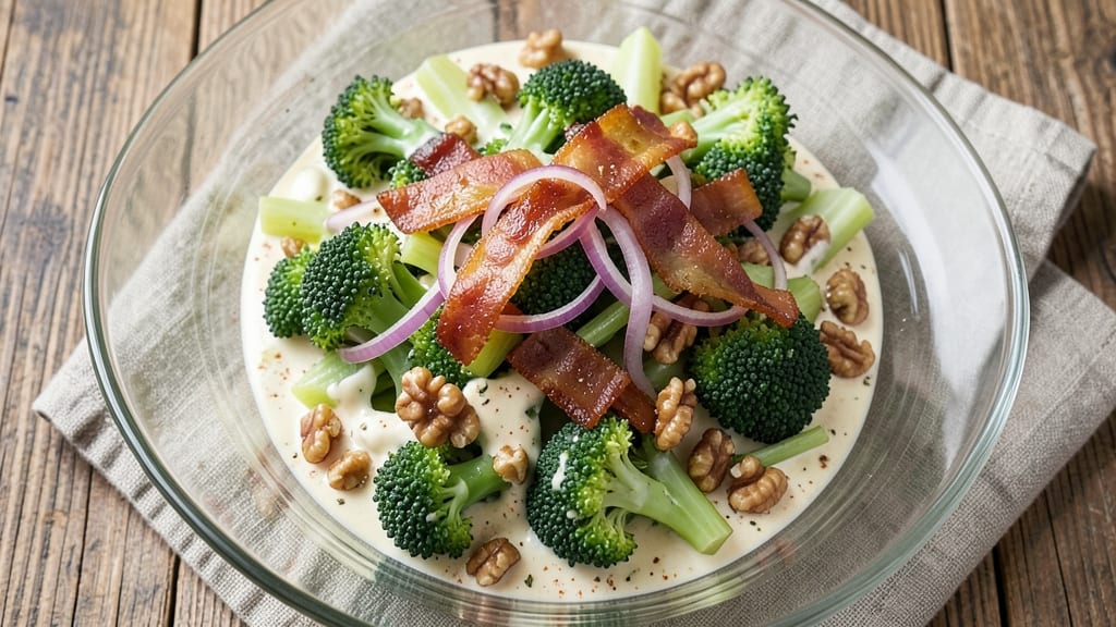 Broccoli Salad Recipe for a Crowd: Bold Ranch Crunch With Bacon Bites