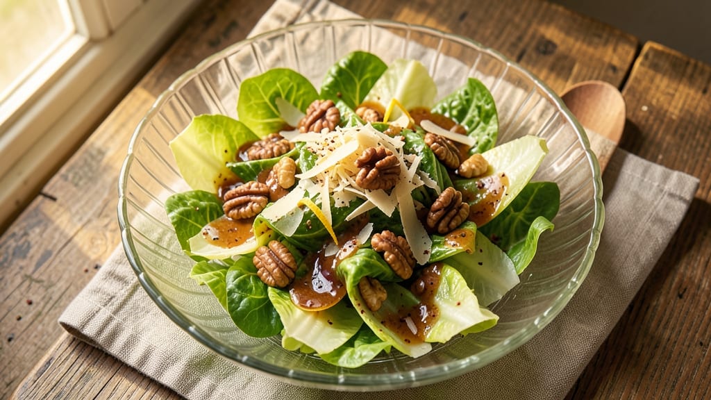 Bitter Salad Recipe: Bold Endive and Walnut Bite With Tangy Mustard Vinaigrette