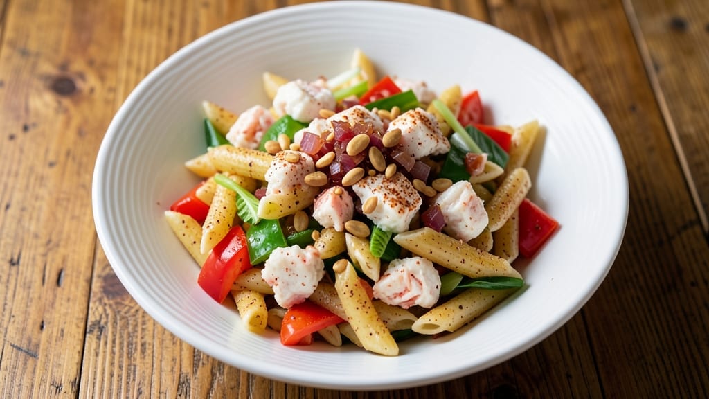Cajun Crab Pasta Salad Recipe: Spicy, Buttery Crunch in Every Bite