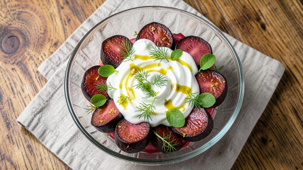 Beetroot and Yogurt Salad Recipe: Earthy Sweetness Meets Creamy Coolness