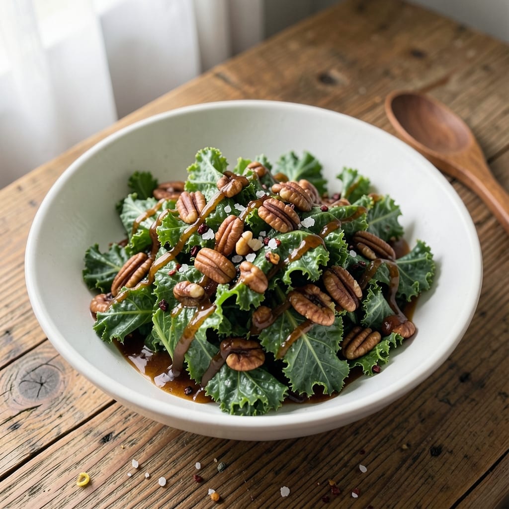 Adele's Nashville Kale Salad Recipe: Smoky Chipotle Creaminess With Crispy Walnut Topping
