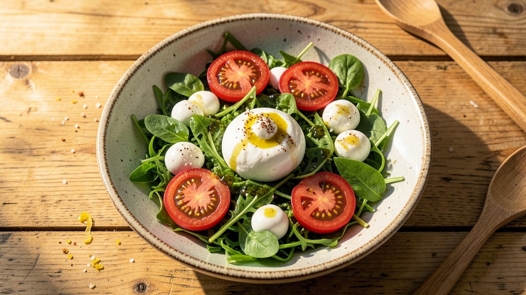 Burrata Salad Recipe Ideas: Creamy Cheese and Fresh Herb Elegance