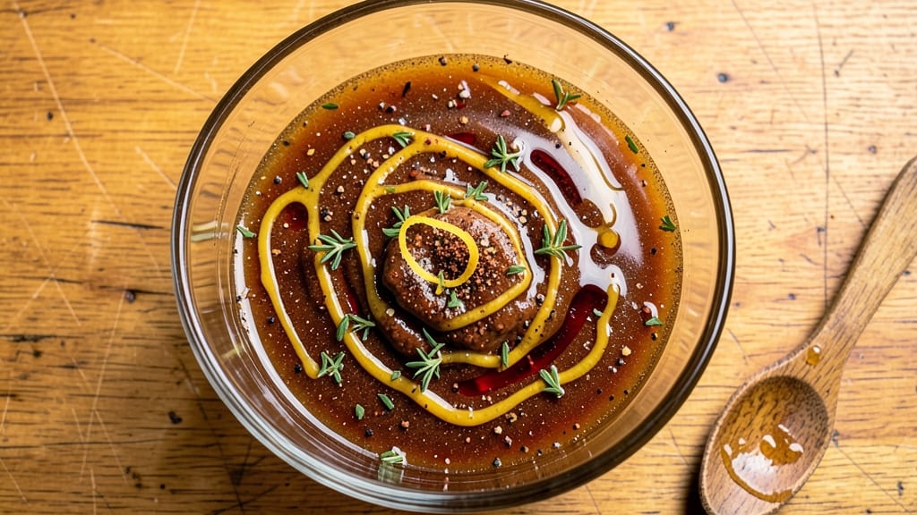 Bourbon Salad Dressing Recipe: Smoky-Sweet Balance With Crispy Celery Crowns