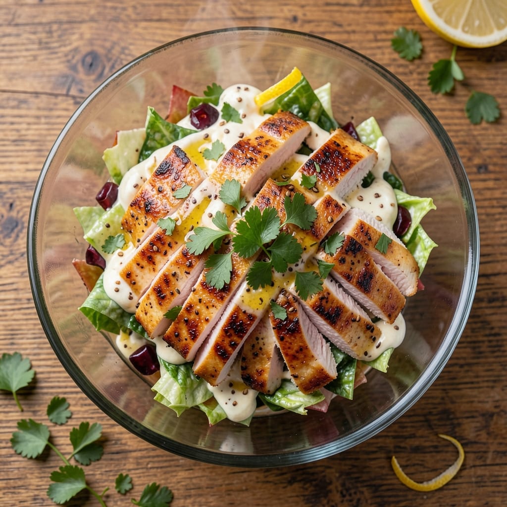 Aladdin's Chicken Salad Recipe: Smoky Chipotle Kick with Crunchy Walnut Topping