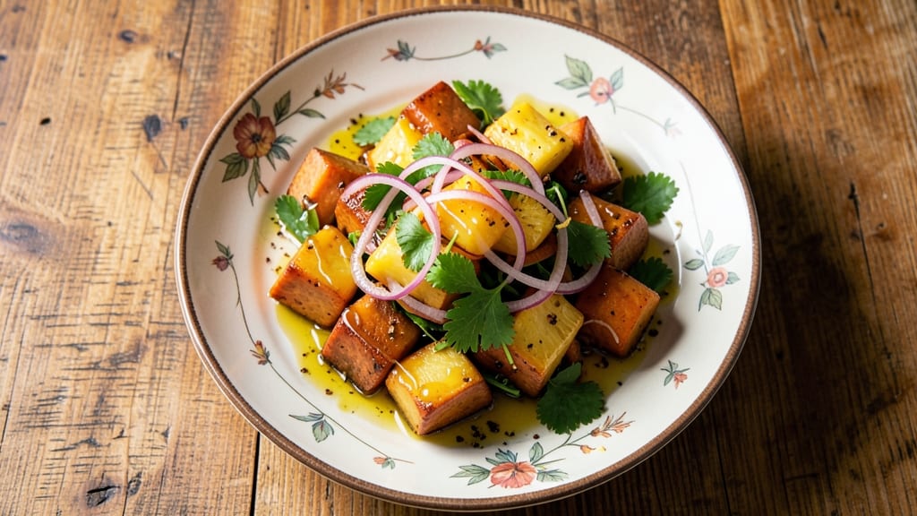 Sweet Potato Salad With Pineapple Recipe: Tropical Twist on Classic Comfort