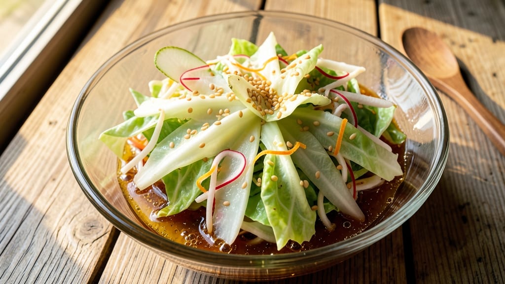 Asian Cabbage Salad Dressing Recipe: Sesame-Ginger Zing for Fresh Crunch