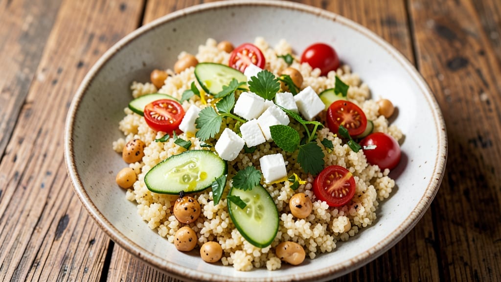 Cold Couscous Salad Recipe: Bright Herb Crunch in 20 Minutes