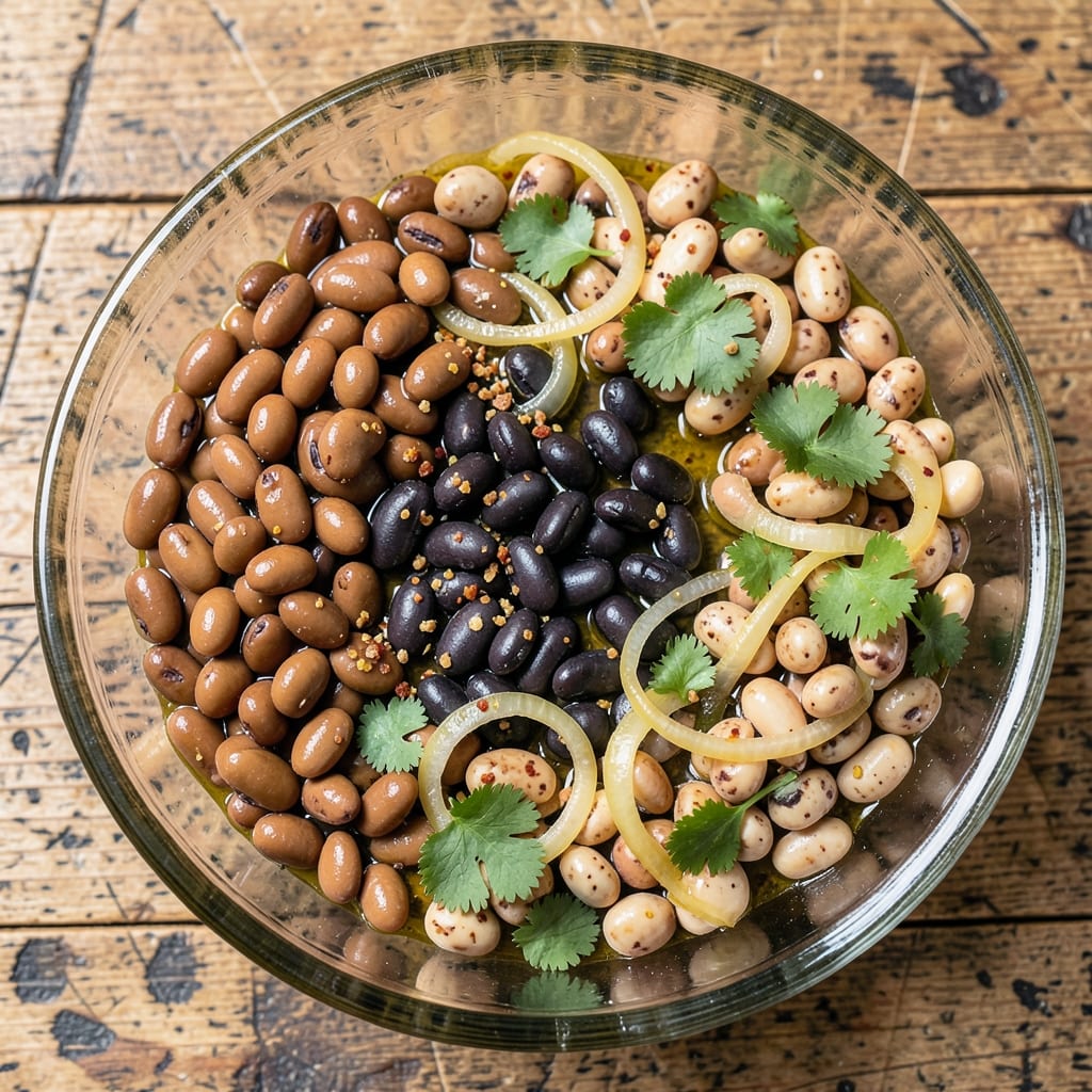3 Bean Salad Recipe With Apple Cider Vinegar: Zesty Pantry Staples That Stay Fresh for Weeks