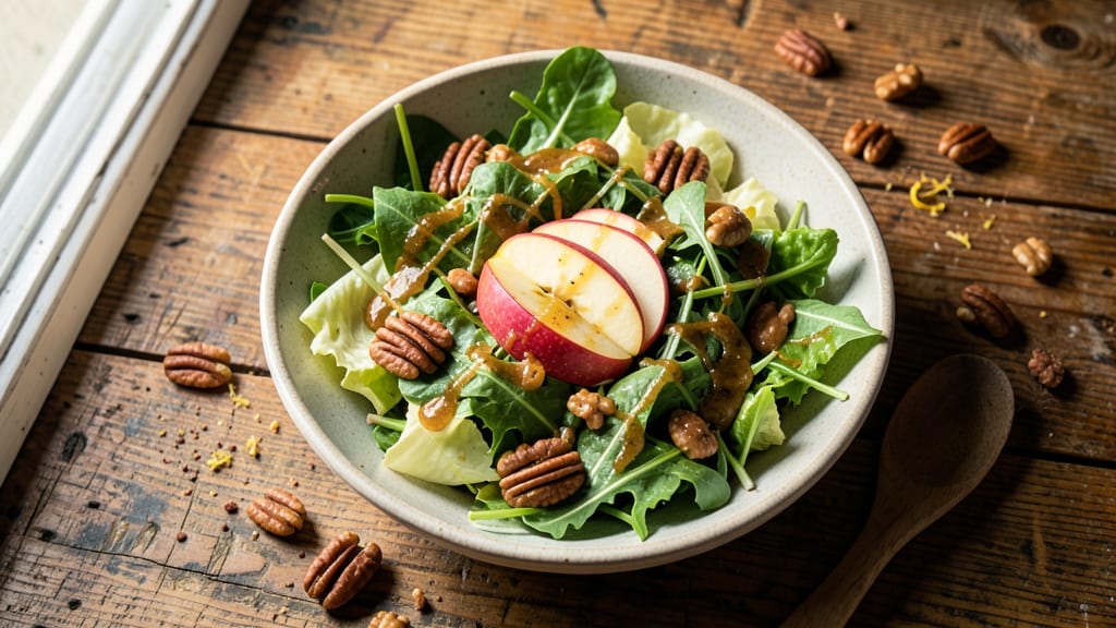 Apple Cider Vinaigrette Salad Recipe: Autumn-Inspired Crunch and Tang