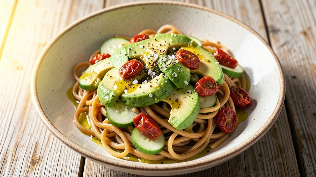 Avocado Pasta Salad Mediterranean Recipe: Bright, Zesty Lemon-Caper Twist