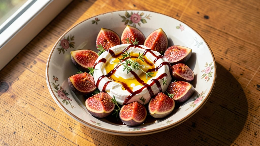Burrata and Figs Salad Recipe: Sweet Ricotta Cream Meets Honeyed Fruit