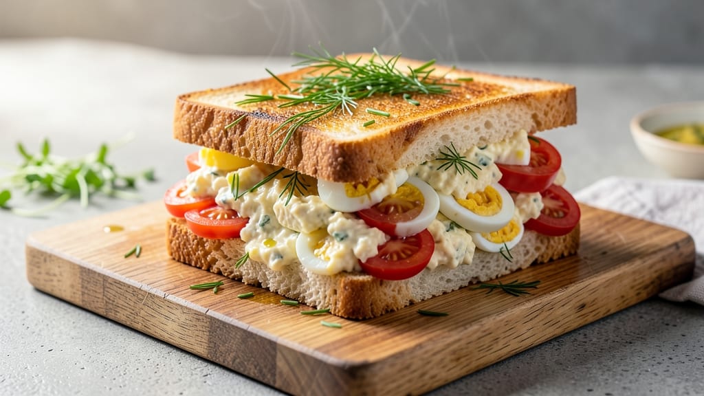Awesome Egg Salad Sandwich Recipe: Ultimate Crunch and Cream Balance
