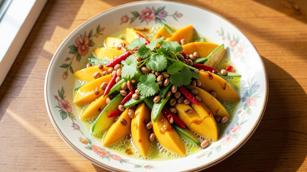 Authentic Thai Mango Salad Recipe: Balanced Sweet-Sour Crunch in Minutes