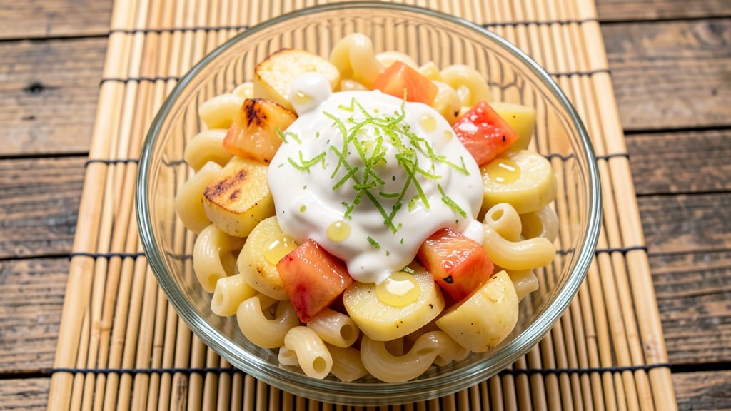 Authentic Hawaiian Macaroni and Potato Salad Recipe: Tropical Lime and Pineapple Twist