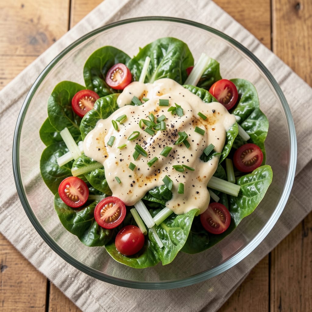 1000 Island Dressing Salad Recipe: Mayo-Free Creamy Crunch With Pantry Staples