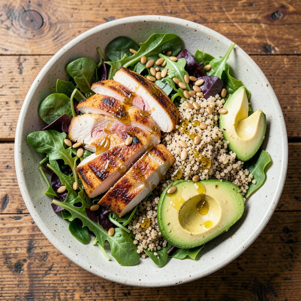1000-Calorie Salad Recipe: Balanced Meal With High-Protein Crunch