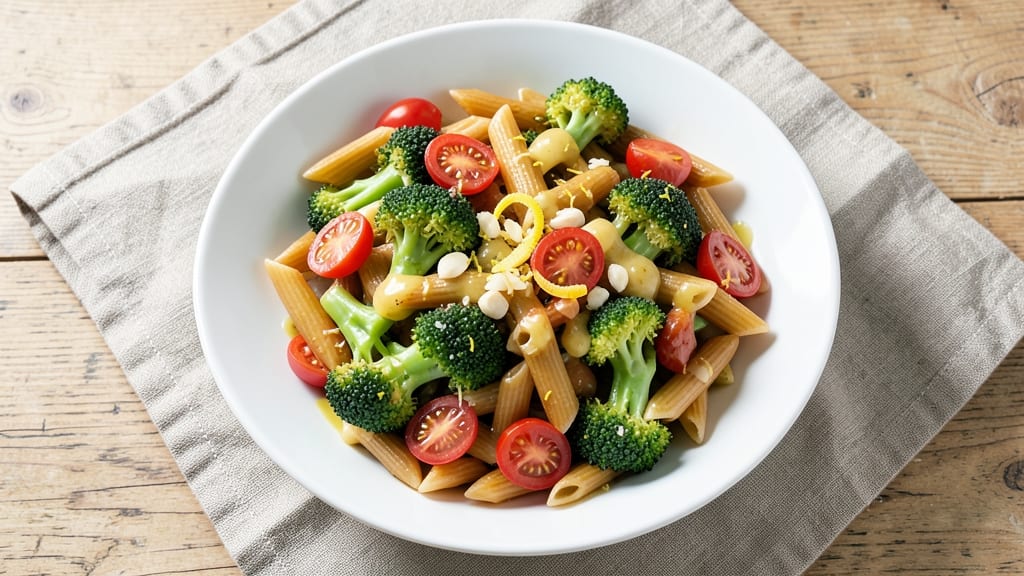 Broccoli Tomato Pasta Salad Recipe: Bright Summer Crunch in 20 Minutes