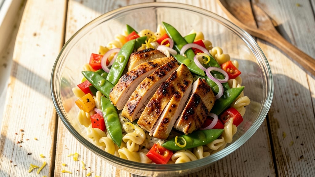 Australian Pasta Salad Recipe: Crispy Celery Crowns and Zesty Lemon-Dill Zing